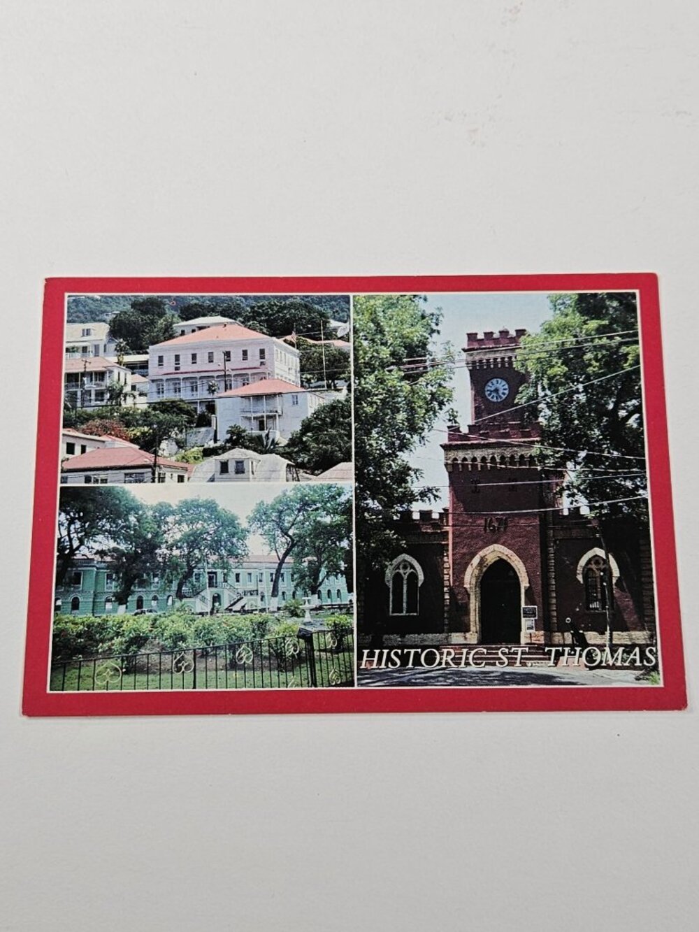 Historic Buildings of St Thomas Virgin Islands Postcard